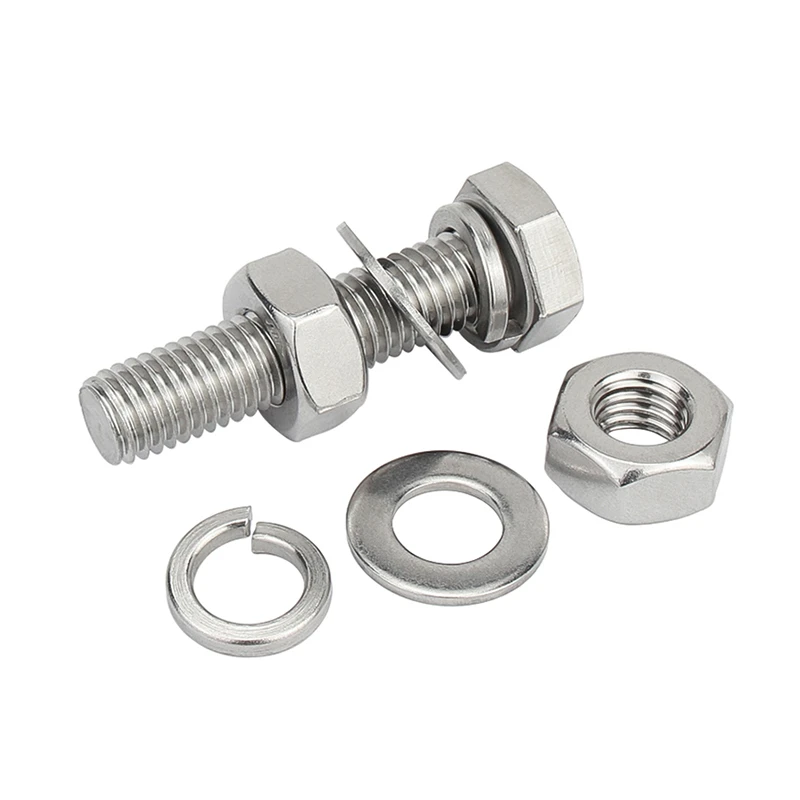 304 Hex Bolt Nut Washer Kit -1